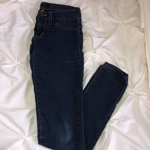 dark wash Flying Monkey skinny jeans